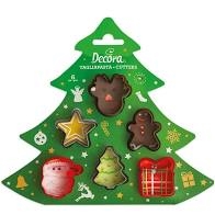 TAGLIAPASTA 5 FORME PICCOLE NATALIZIE