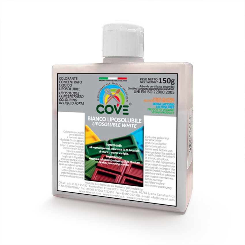 Colorante liquido LIPOSOLUBILE bianco